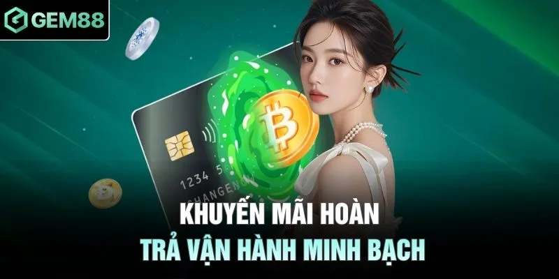Khuyến mãi hoàn trả vận hành minh bạch